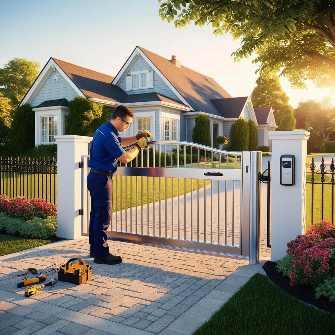 Automatic gate repairs in Werribee by Auto Gate Guys Melbourne